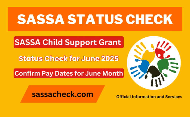 SASSA Status Check for Child Support Grant June 2025