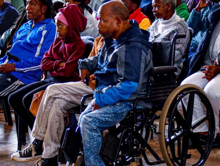 Disabled SASSA beneficiaries waiting at the Post Office for grant payments, Confirmed SASSA Disability Grant Payment Date 3 September 2025