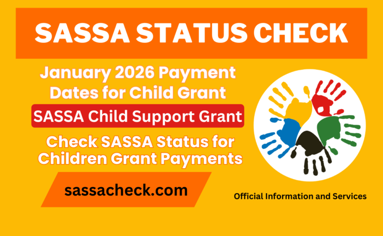 2026 First Child Support Grant Payment Dates Announced