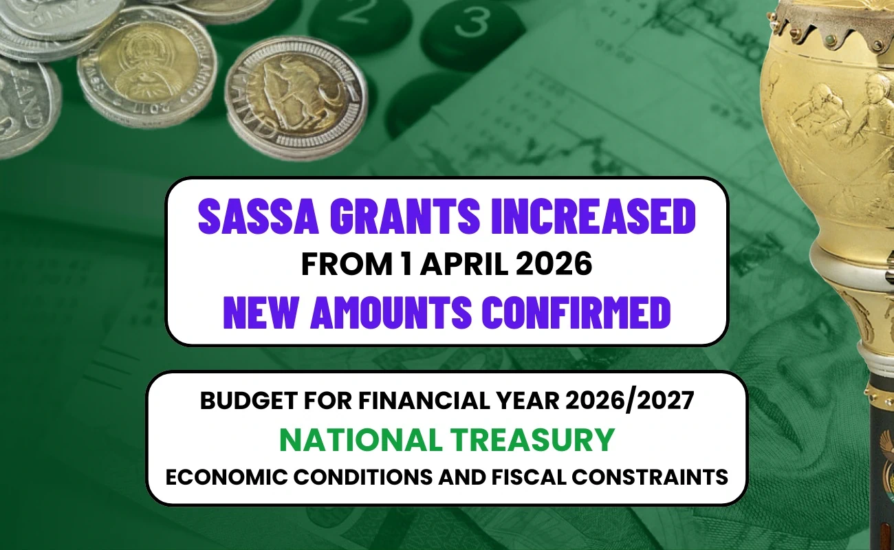 SASSA Grants Increased from 1 April 2026: New Amounts Confirmed